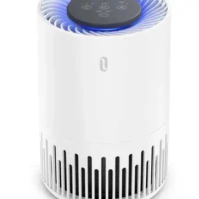 TaoTronics 3-In-1 HEPA Air Purifier For Home, Allergens Smoke Pollen Pets Hair