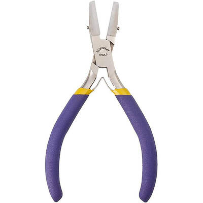 BENECREAT Double Nylon Jaw Pliers Jewelry Plier With Replacement Jaws