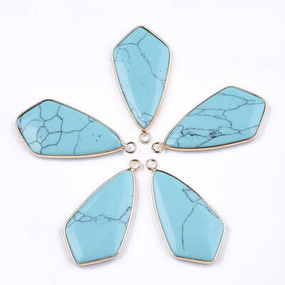 Synthetic Turquoise Pendants