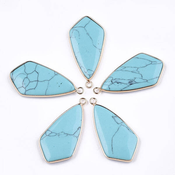 Synthetic Turquoise Pendants
