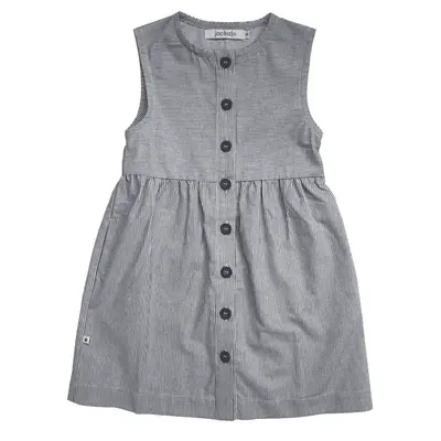 Jo Dress- Engineer Stripe | Size: 8 y
