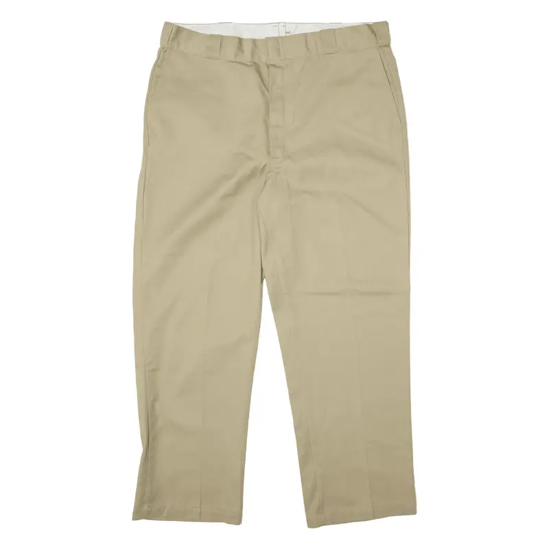 DICKIES Workwear Trousers Beige Regular Straight Mens W40 L30
