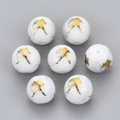 Electroplate Glass Beads