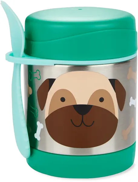 Skip Hop Zoo Food Jar thermos to eat Pug 3 years+ 325 ml
