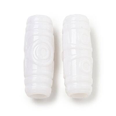 Opaque Acrylic European Beads