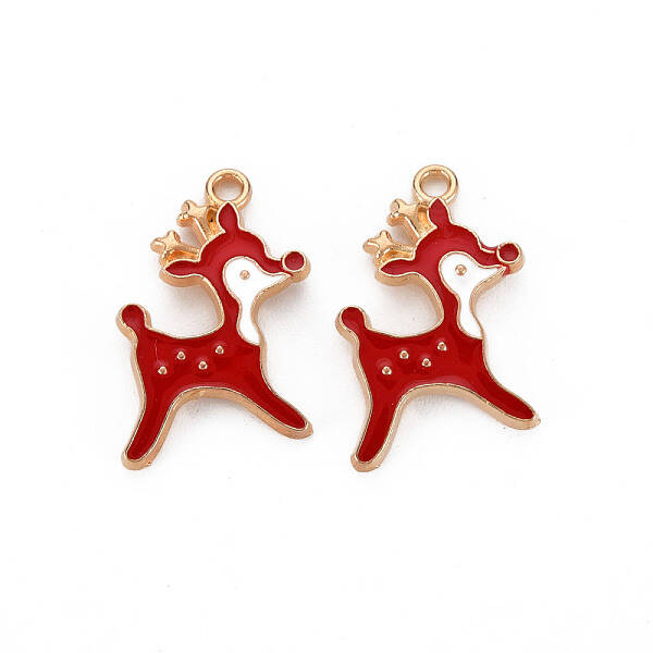 Alloy Enamel Pendants
