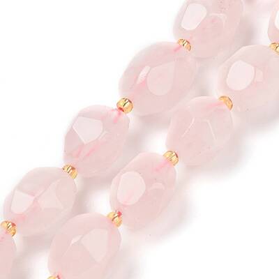 Natural Rose Quartz Beads Strands