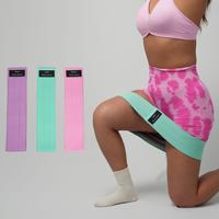 Chick Active Summer Sports Resistance Bands – 3 Count Exercise Loop Band Set for Leg, Hip, and Thigh Workout, Yoga Stretch ...