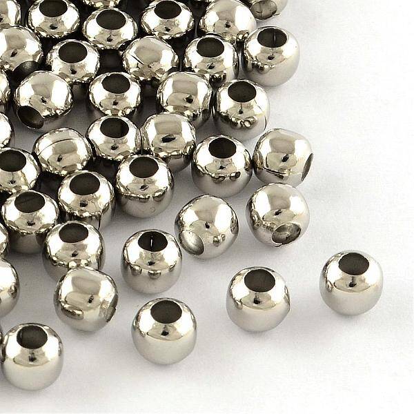 Iron Round Beads