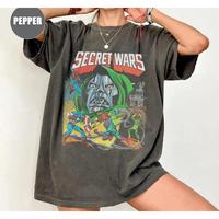 Vintage Secret Wars Shirt, Comics Shirt, Doomsday Shirt, Doctor Doom, Superhero Shirts