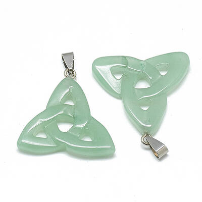 Natural Green Aventurine Pendants