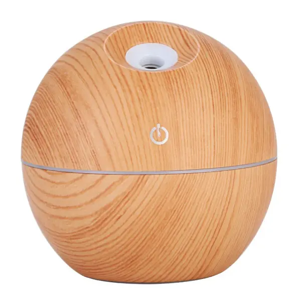 USB Aroma Essential Oil Ultrasonic Cold Steam Diffuser Air Humidifier Purifier 7 Color Change LED Night Light for Home Office...
