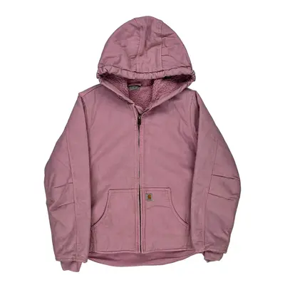 Age 10 Carhartt Jacket - Medium Pink Polyester