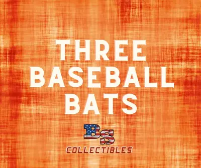 3 Factory Sealed Baseball Bat Break! Pick Your Division!