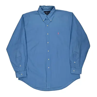 Ralph Lauren Shirt - Large Blue Cotton