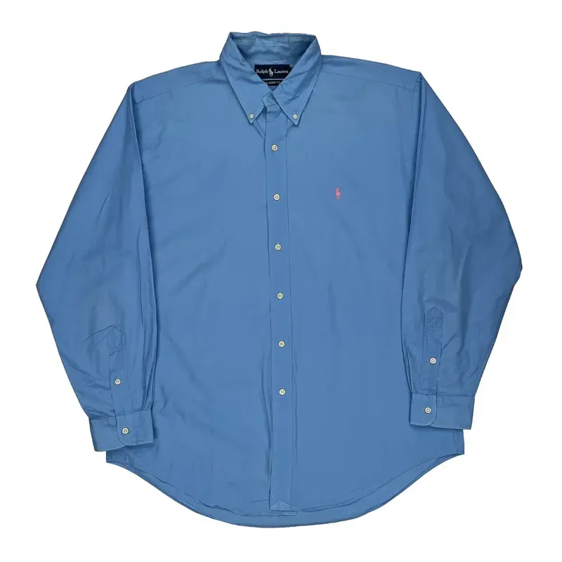 Ralph Lauren Shirt - Large Blue Cotton