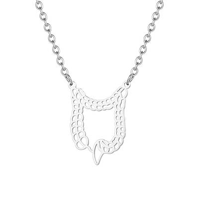 Stainless Steel Irregular Pendant Necklaces for Women