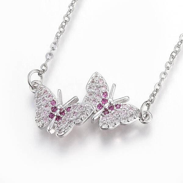 304 Stainless Steel Pendant Necklaces