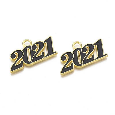 Alloy Enamel Pendants