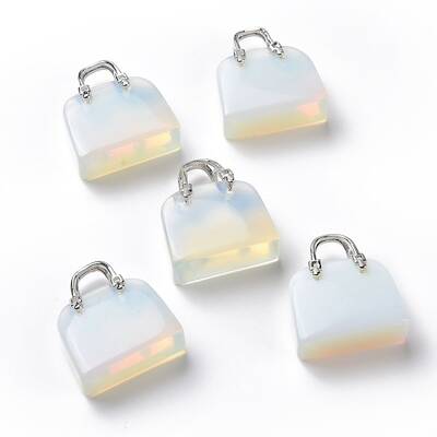 Opalite Brass Pendants