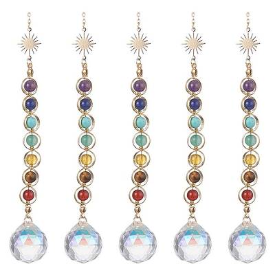 Glass Teardrop Pendant Decorations