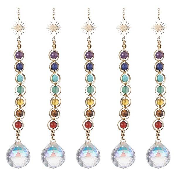 Glass Teardrop Pendant Decorations