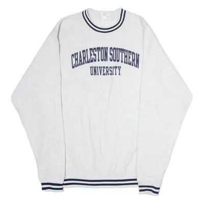 CHAMPION REVERSE WEAVE Charleston South University Mens Sweatshirt Grey USA M