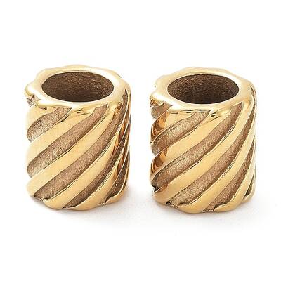 Ion Plating(IP) 304 Stainless Steel European Beads