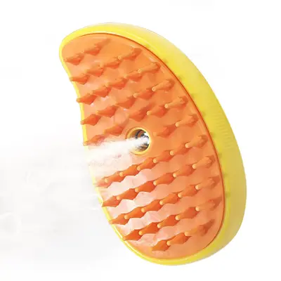 3-in-1 Self-Cleaning Cat Comb with Water - Perfect for Grooming, Bathing, and Massage - Removes Tangles and Flyaway Hair - Su...