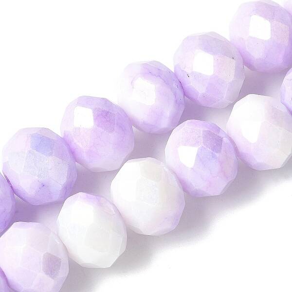 Electroplate Handmade Lampwork Beads Strands