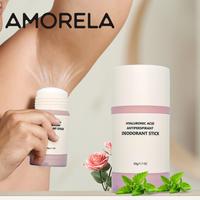 AMORELA Men’s Antiperspirant Stick | 48H Invisible Protection Oil-Control + Hyaluronic Acid | Gym & Daily Essential Deodora...