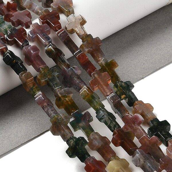 Natural Indian Agate Beads Strands