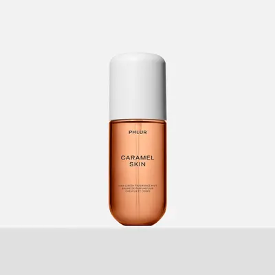 PHLUR Caramel Skin Body Mist - Travel Size Hair & Body Fragrance Mist with Caramel, Vanilla Bean, Brown Sugar & Sandalwood (...