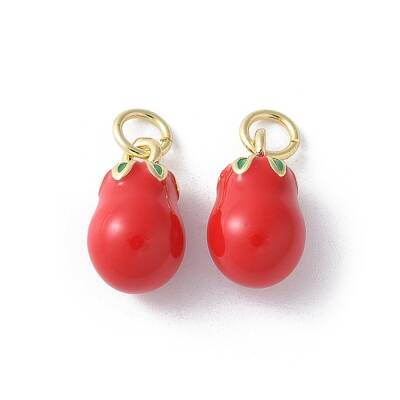 Brass Enamel Pendants