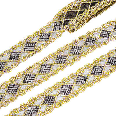 Polyester Embroidery Mesh Lace Ribbons