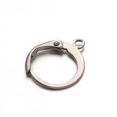 Tarnish Resistant 304 Stainless Steel Leverback Earring Findings