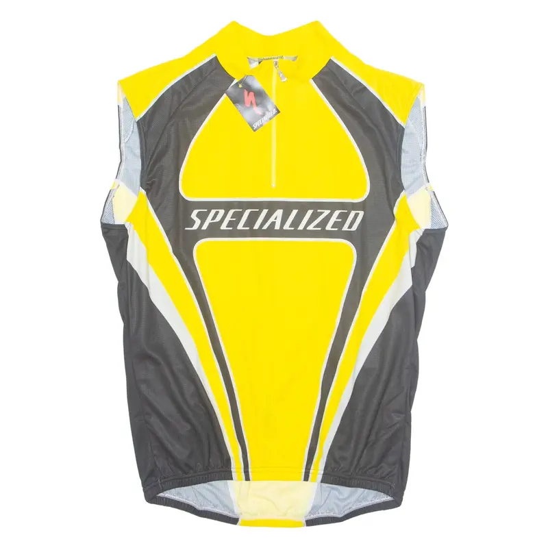 SPECIALIZED Mens Jersey Black Sleeveless 3XL