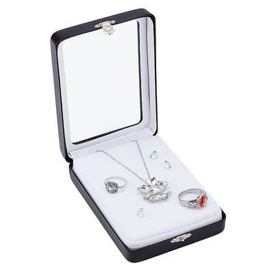 PU Leather Jewelry Gift Storage Box