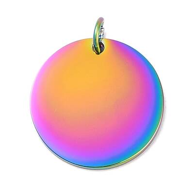 Ion Plating(IP) 304 Stainless Steel Pendants