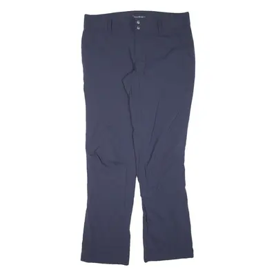 COLUMBIA Outdoor Womens Trousers Blue Regular Straight W34 L32