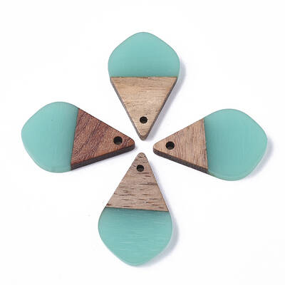 Resin & Wood Pendants