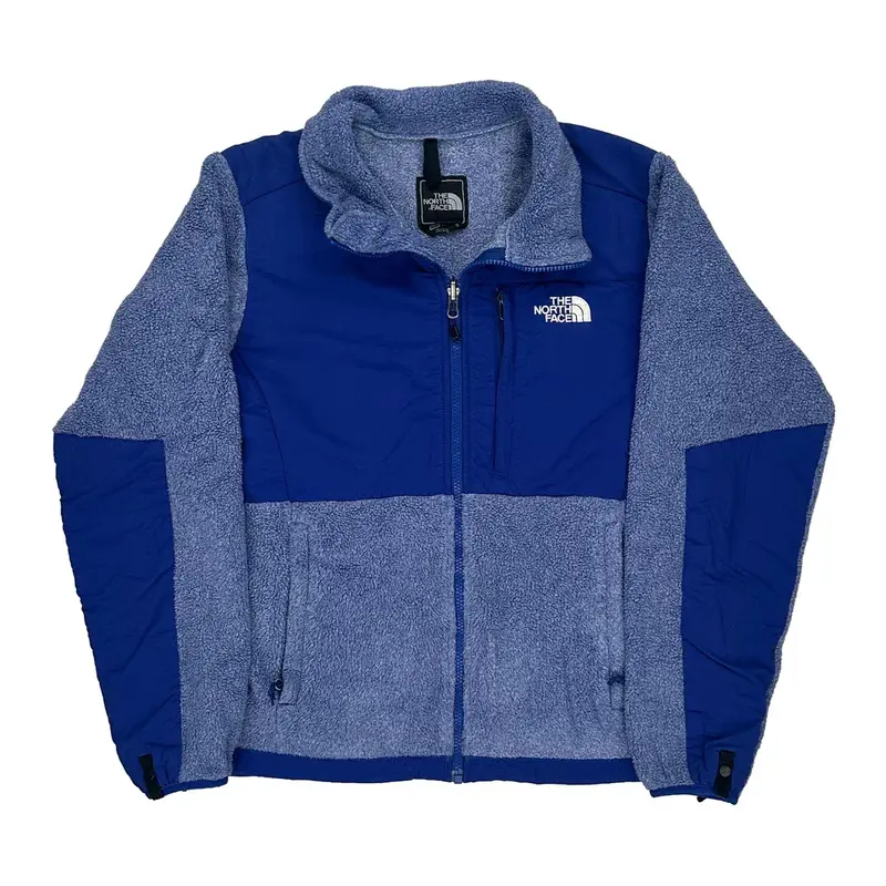 The North Face Fleece Jacket - Medium Blue Polyester