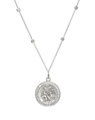 San Cris Necklace | Metal Color: Silver