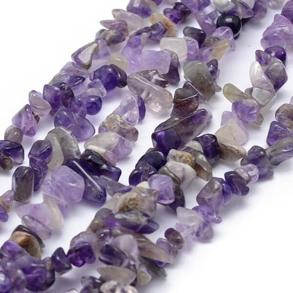 Natural Amethyst Beads Strands