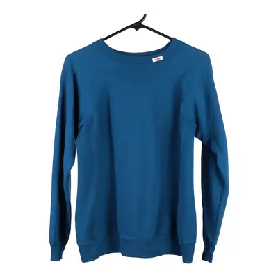 Hanes Sweatshirt - Small Blue Cotton Blend