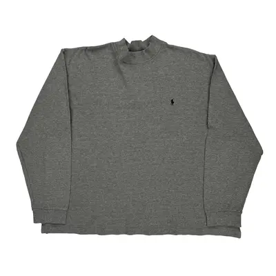 Polo Golf Ralph Lauren Sweatshirt - XL Grey Cotton