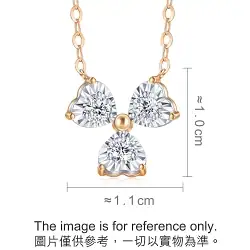 'Fantasy' 18K Gold (Multi-coloured) Diamond Bowtie Necklace