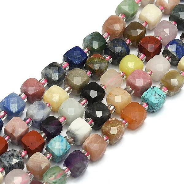 Natural Mixed Gemstone Beads Strand