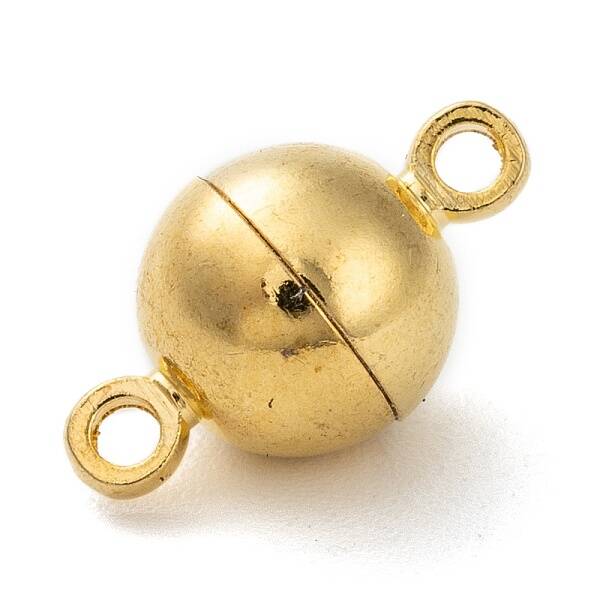Brass Magnetic Clasps with Loops