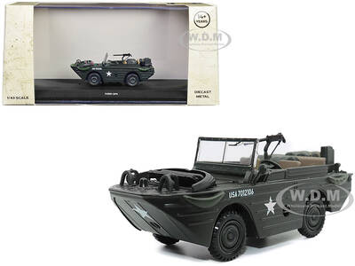 Ford GPA Amphibious Vehicle Olive Drab United States Army 1/43 Diecast Model by Militaria Die Cast